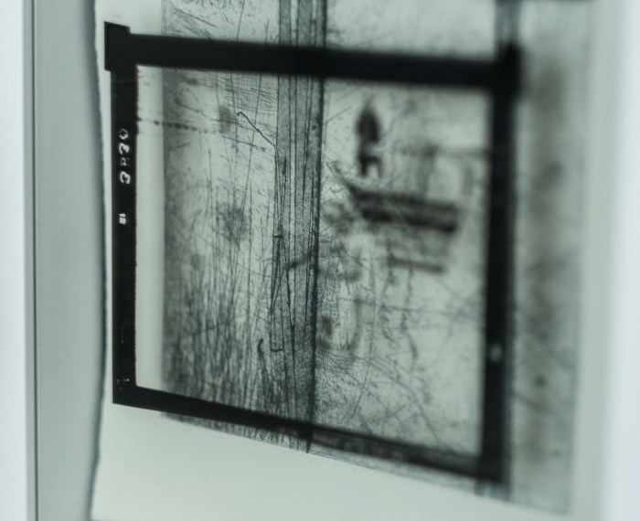 Untitled (Initial Test) detail Clay West